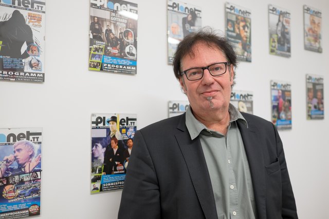"Für die Bands ist es hochwertiger, auf einer Tour dabeizusein, anstatt bei einem Wettbewerb", sagt Veranstalter Josef "Muff" Sopper über die Planet Festival Tour.