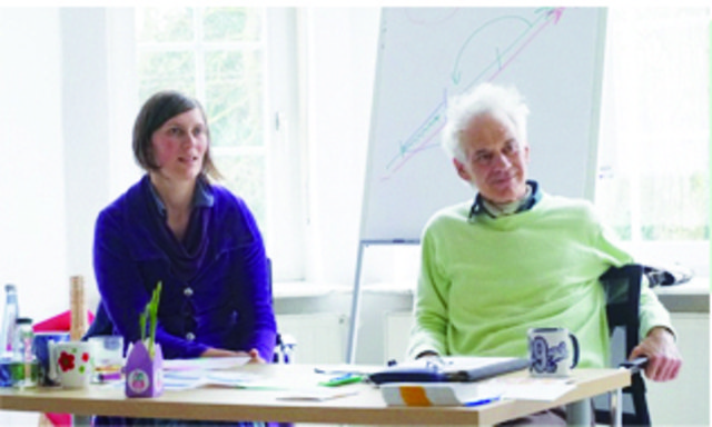 Franziska Klinkigt und Bertrand Stern