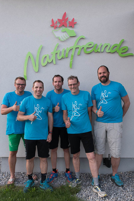 Hans-Peter Steyrer, Günther Dörflinger, Gernot Ruthner, Ernst Andrae und Mathias Reischer arbeiten bereits auf Hochtouren.