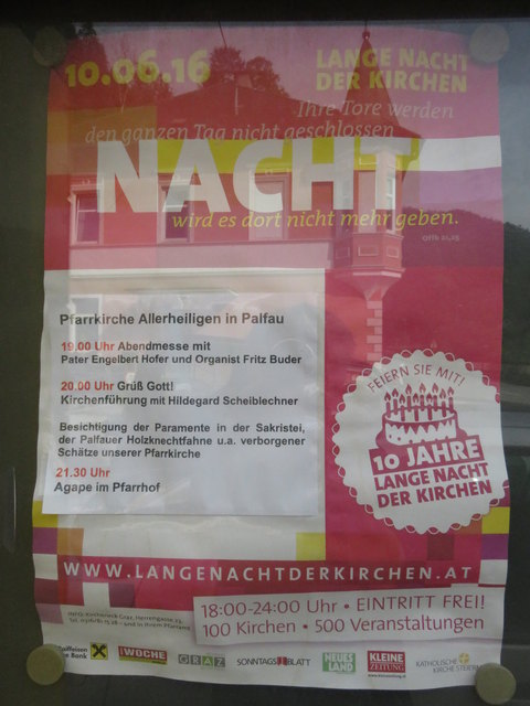 das Plakat zur Veranstaltung