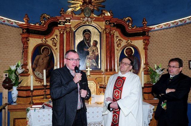 LR Johannes Tratter würdigte das Engagement der Besitzer sowie die Leistungen aller Beteiligten an der gelungenen Renovierung.