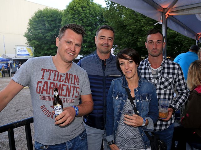 Alexander Stallinger, Dieter Oberransmayr, Michaela Stallinger und Marcel Renetzeder.