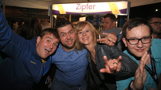 Christoph Schuster, Christian Kienast, Carina Fürtbauer und Simon Bergmaier aus Ampflwang