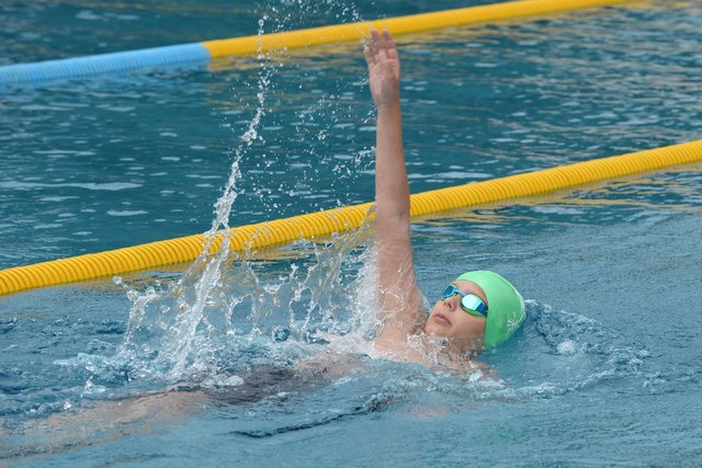 Jan Gaberc über 200m Rücken