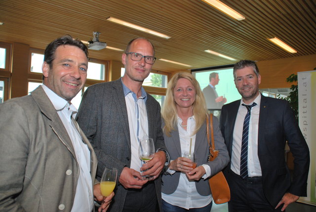 Gerhard Briggl, Willi Granig, Angelika Lesky und Christian Kollenz