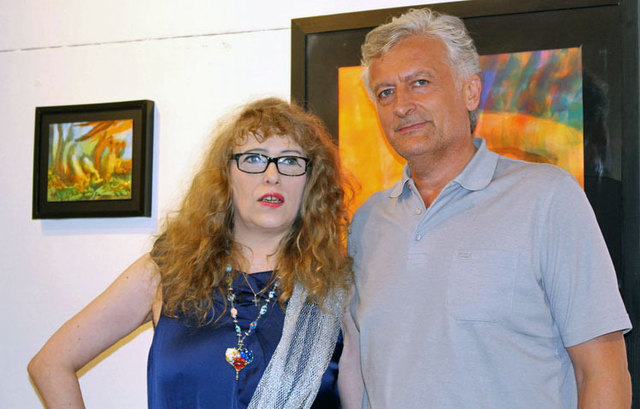Uta Saabel und Erich Peischl