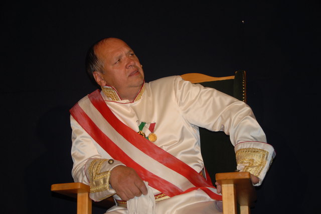 Gerhard Maier als " Kaiser "