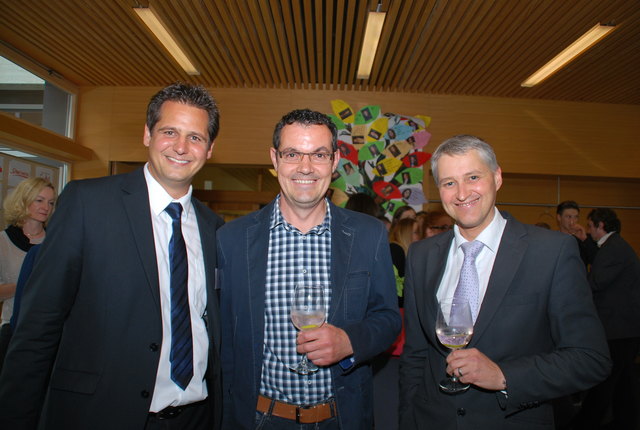 Wolfgang Lichtner, Markus Unterguggenberger und Adi Lackner