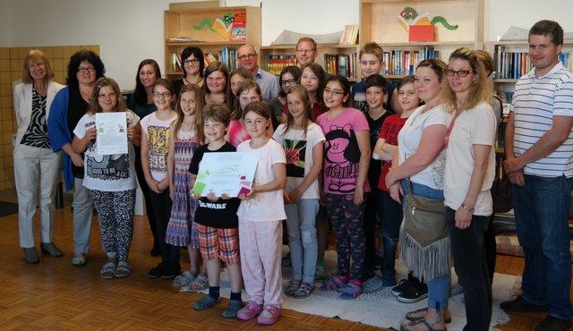 So macht der Unterricht doppelt Freude in der Volksschule Pölfing-Brunn. | Foto: KK