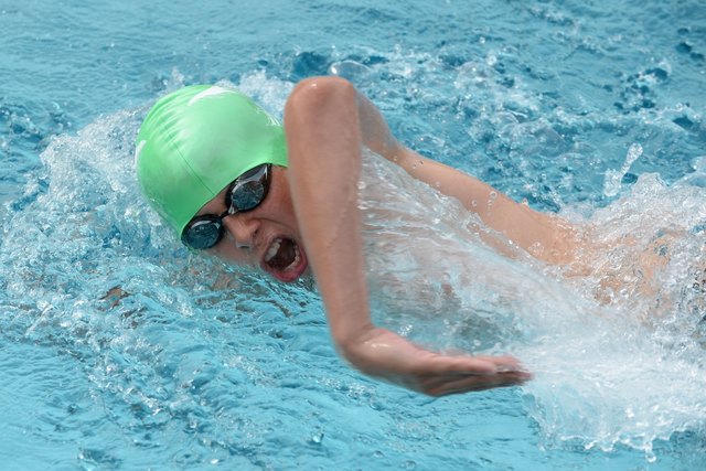 Fabian Mühlwanger über 200m Freistil
