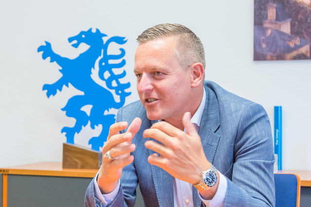 Arbeit und Familie als Schwerpunktthemen: Der "blaue Panther" Mario Kunasek