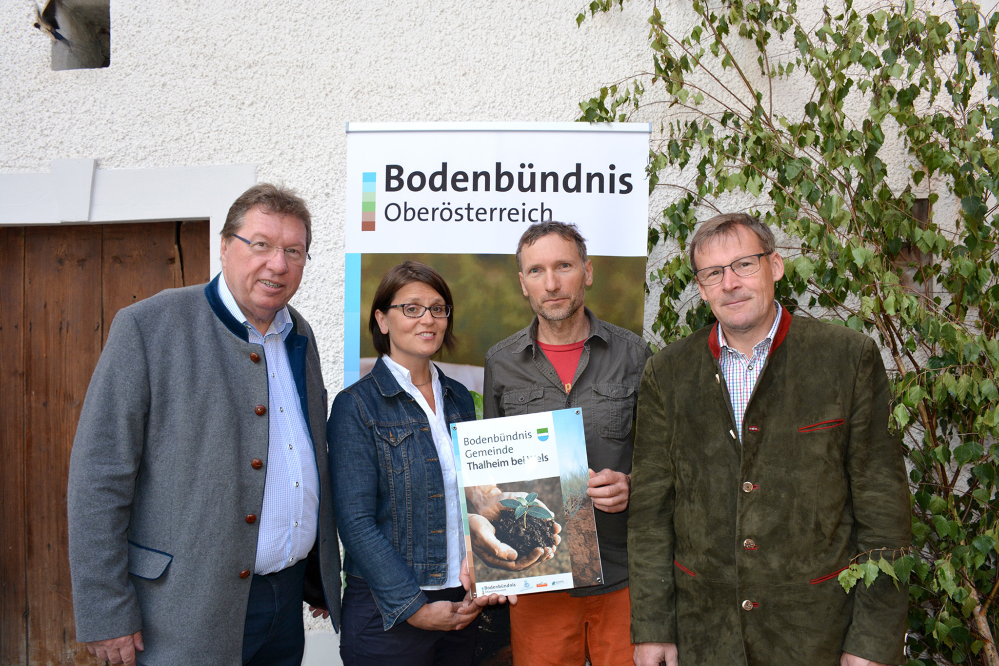 Thalheim ist seit 10 Jahren Bodenbündnisgemeinde Wels & Wels Land