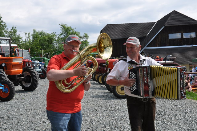 Auch beim kürzlichen Traktortreff war die Stimmung bei der Jausenstation Bürger sehr gut | Foto: kope