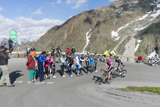 Die Tour de Suisse gastiert am 17. Juni 2016 im Tiroler Oberland. | Foto: Ötztal Tourismus