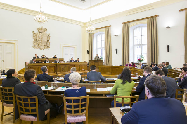 Während des Umbaus wird der Landtag umziehen. | Foto: Neumayr