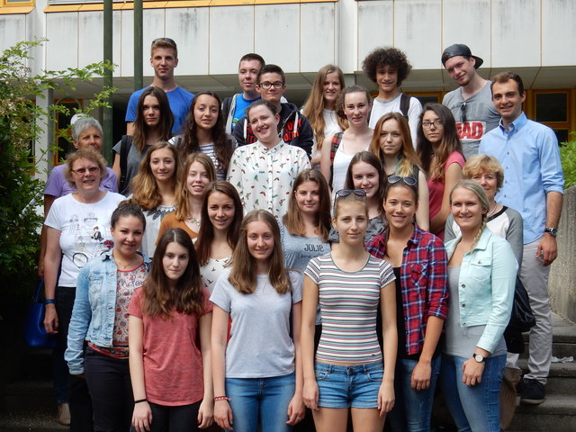 Und noch ein Gruppenfoto: Die Schülerinnen und Schüler aus Frankreich und Deutschlandsberg. | Foto: HAK