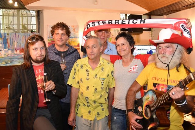 Martin Del Cardinale, Hans Jörg Christof, Christian Zablatnik, Harald Scheurer, Christa Weitzer und Centauri Alpha