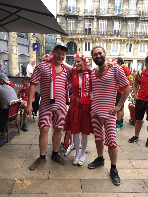 Superstimmung in Bordeaux