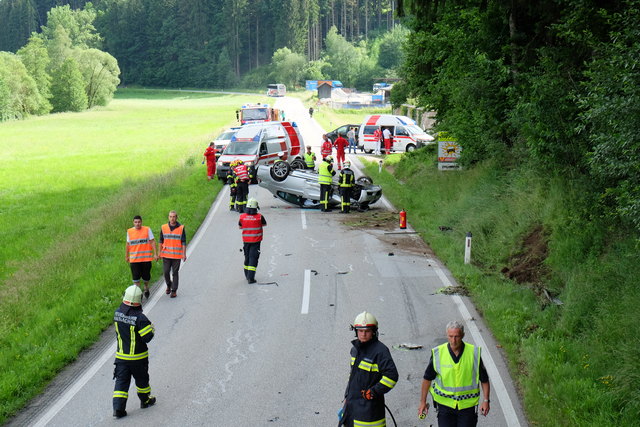 Die geistesgegenwärtige Reaktion des Lenkers verhinderte einen Frontalzusammstoß. | Foto: Foto: FF Rohrbach