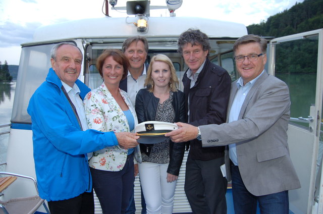 Valentin Blaschitz, Angelika Kuss-Bergner, Franz Slamanig, Nicole Malle, Reinhold Janesch und Karl Kräuter (von links)