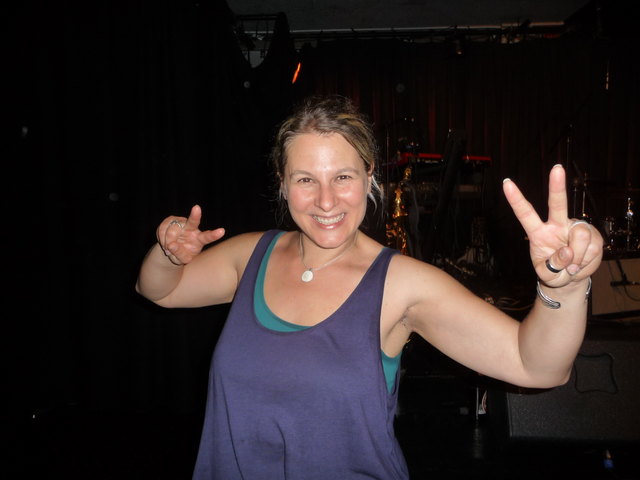 Cathi Stuzka war von der Band begeistert