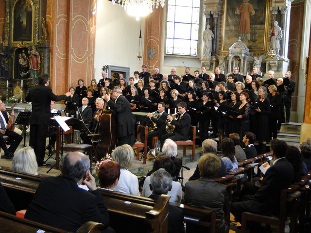Hörgenuss für Musikliebhaber: "Die Wiener" und "Der Schlosschor" in der Gleisdorfer Stadtpfarrkirche.