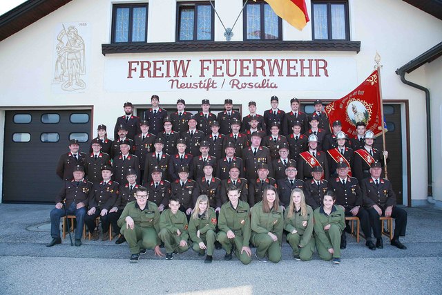 Die Einsatzkräfte der FF-Neustift an der Rosalia feiern ihr 125-jähriges Bestehen am 13. August mit einem feierlichen Festakt. | Foto: FF-Neustift