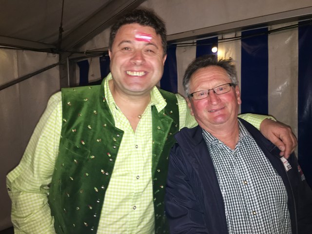 Waren in Partystimmung: Marco Reith und Hermann Schmalzer | Foto: KK