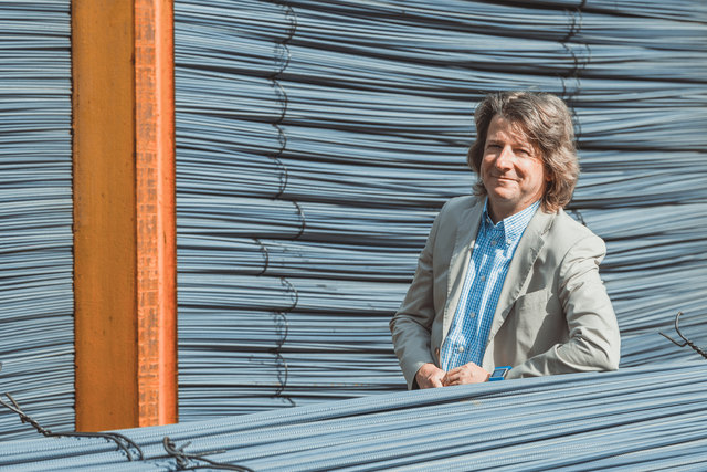Ist aus Brüssel zurück nach Graz gekommen, um bei der Marienhütte einzusteigen: Markus Ritter.