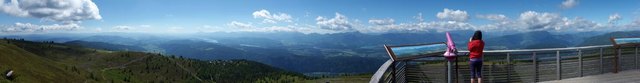 Panoramablick Gerlitzen Gipfelhaus
