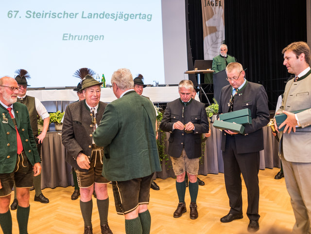 Hohe Auszeichnung beim 67. Steirischen Landesjägertag | Foto: fotomuerz/schrotthofer