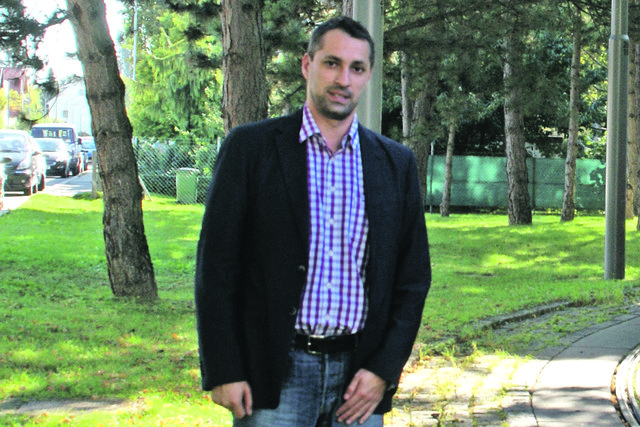 Erol Holawatsch (38) ist der neue Bezirksparteiobmann der ÖVP Floridsdorf. | Foto: meinbezirk.at