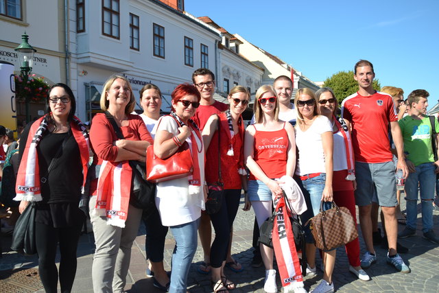 Rot-Weiß-Rot als Trendfarbe – leider ein letztes Mal in Eisenstadt