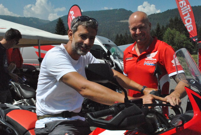 Jede Menge Fachsimpeln gab es auch bei Philip Magner (li.) und Markus Rottensteiner