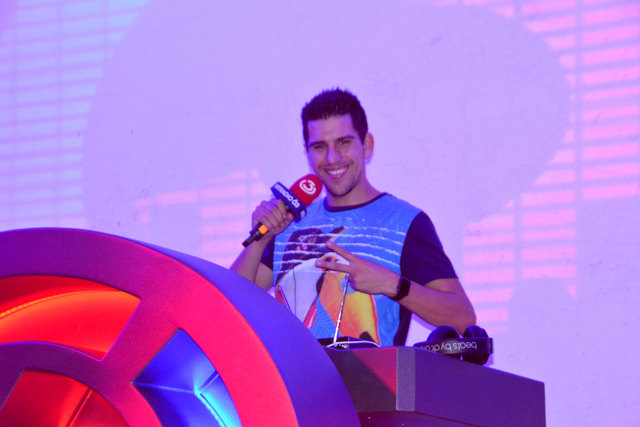 DJ David Gstraunthaler – "Davethevoice" gibt am Freitagabend an den Turntables Vollgas! | Foto: Strini