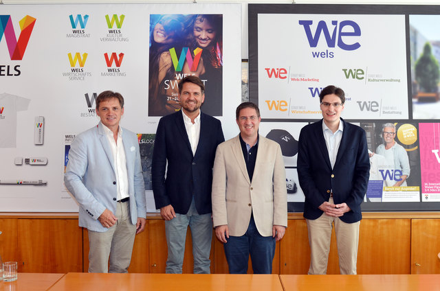 Jetzt sind die Welser am Zug. Eines der beiden Logos wird die Stadt Wels künftig nach Außen hin repräsentieren. | Foto: Stadt Wels