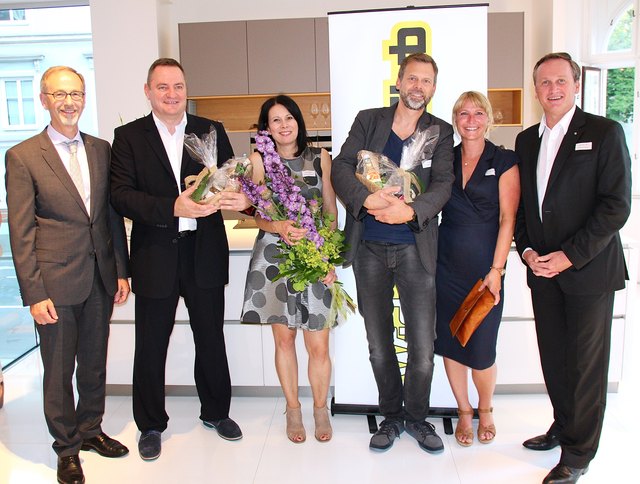 v.l.n.r: Hannes Breitwieser, Wolfgang Almhofer, Sabine Almhofer, Tom Hulan mit Gattin Iris, Peter Pfob | Foto: Susanne Traxler