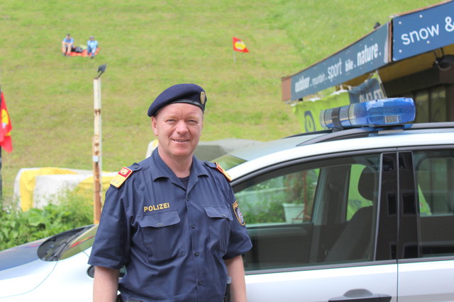 Polizei-Pressesprecher Manfred Dummer lobte die Zusammenarbeit mit den Organisatoren der Kundgebung.