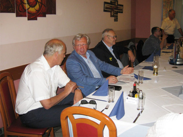 Dr.Ulrich Wedl, Bgm Osterbauer, 2.Präs.NÖEV Walter Skalnik