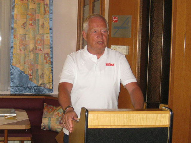 ASKÖ Bezirksgruppenobmann  Heinz Oberer