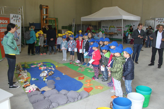 An verschiedenen Stationen konnten die Kinder ihr Wissen zeigen