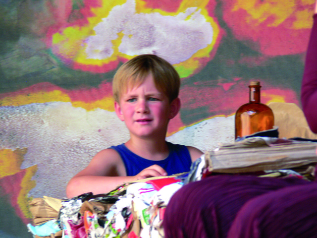 Der kleine Fritzl (Maikel Mair) Foto: Heidi Holleis