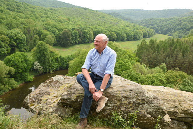 LH Erwin Pröll, ein großer Fan des Nationalparks Thayatal, setzte sich für die Umsetzung des Projekts persönlich ein.Foto: Christian Übl