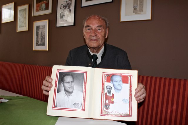 RapidLegende Alfred Körner feiert 90er Die grünweiße Liebe rostet