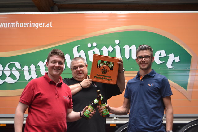 Brauerei Wurmhöringer: Klaus Wurmhöringer, Alex Huber, Georg Eichlseder