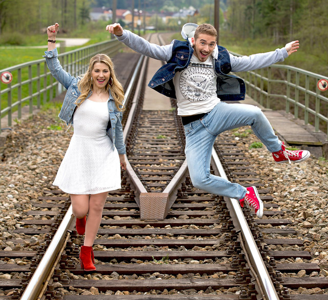 B. Obermeier und N. Koll: Im Besucherranking belegt Footloose den 8. Platz (3. Platz bei Pölz-Halle-Produktionen – ohne Eishalle).