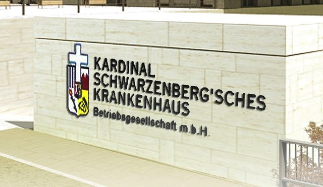 Der Verletzte wurde mit dem Rettungshubschrauber in das Krankenhaus Schwarzach geflogen. | Foto: KH Schwarzach