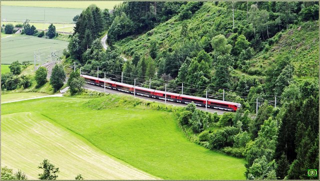 ... durch Wiesen, Wald und Flur!! Mit der Bahn.
