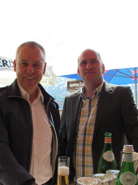 Manfred Netzer und Martin Kofler.