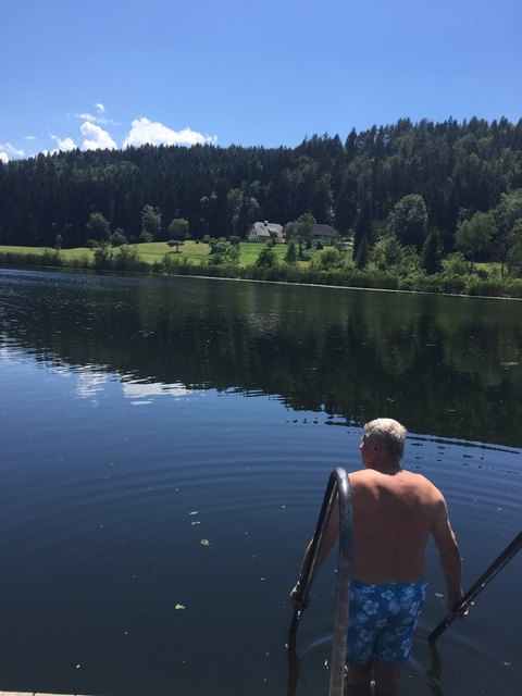 Erst den kleinen feinen Moorsee bewundern